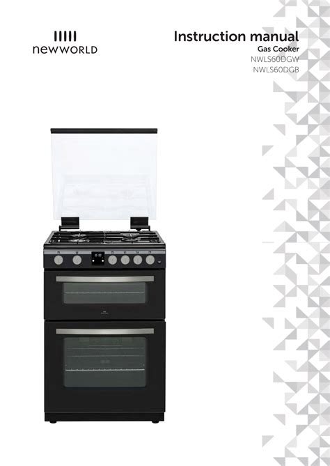 new world newhome gas cooker ignition